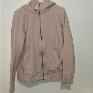 lululemon athletica Pink Zip-Up Hoodie